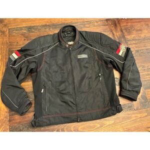 Vintage Harley Davidson Motorcycles Softshell Moto Reflective Protection Jacket